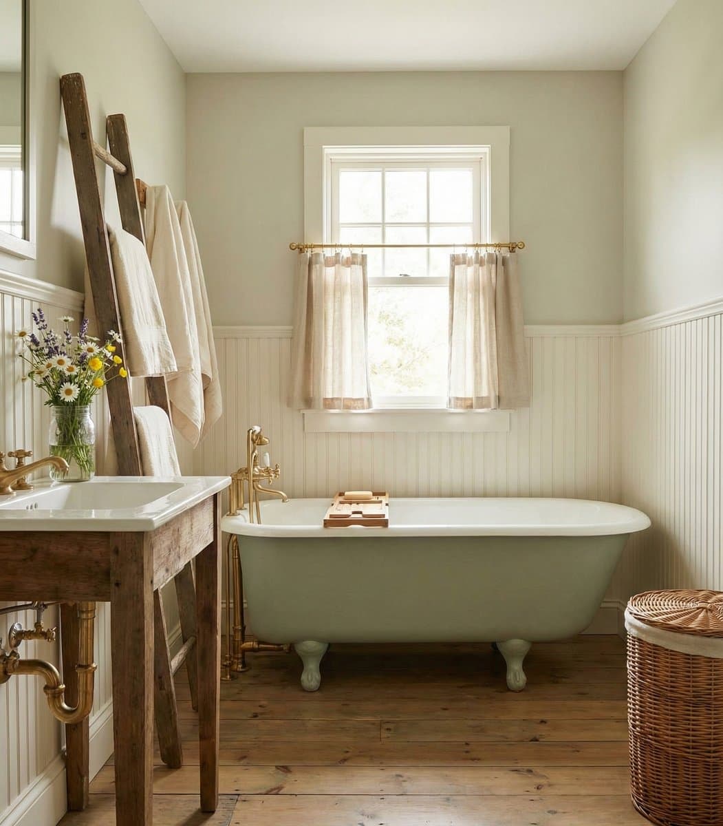Landelijke badkamer