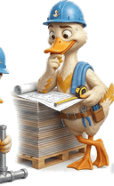 Badkamereend mascotte